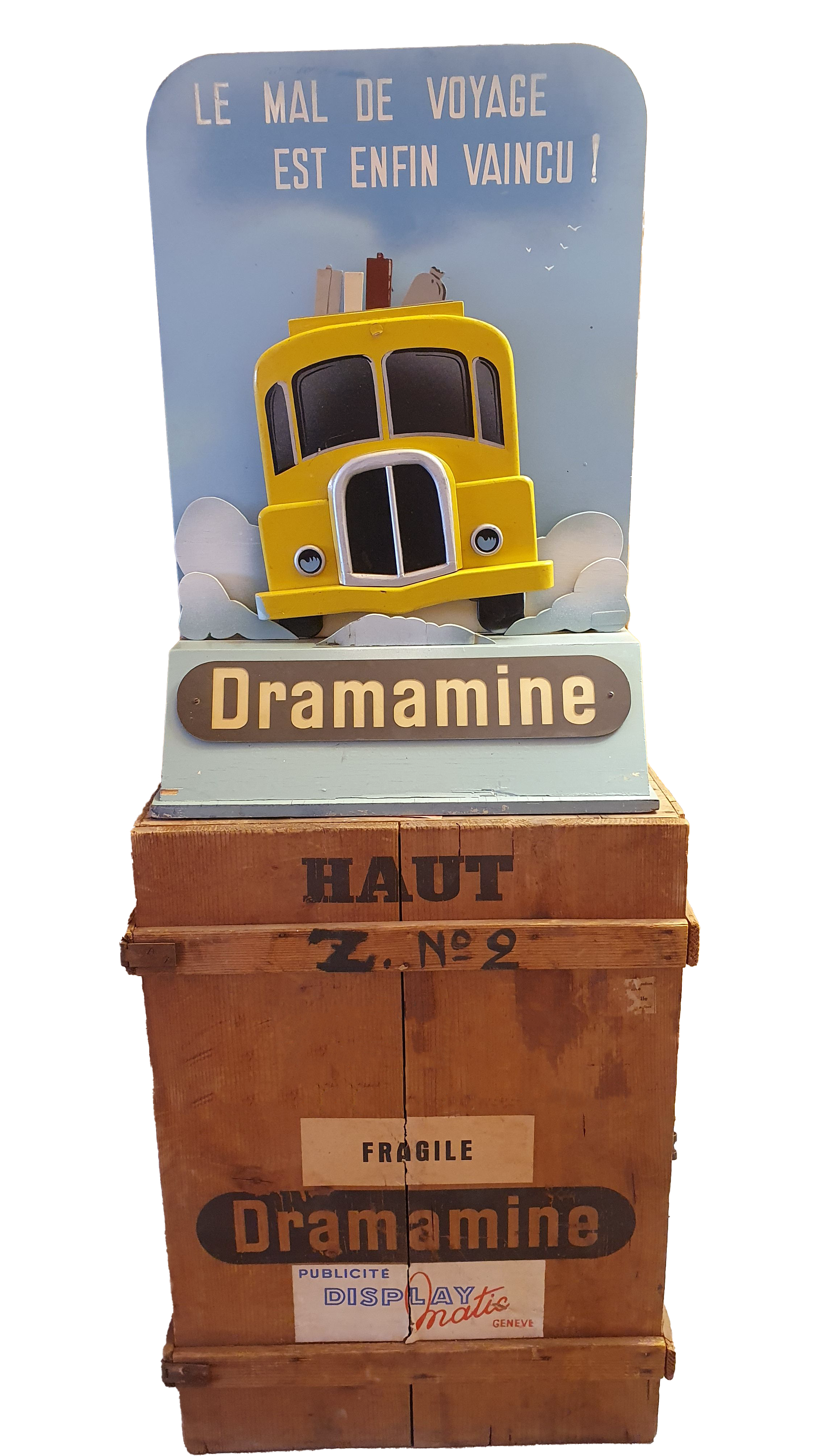Présentoir Dramamine Bus